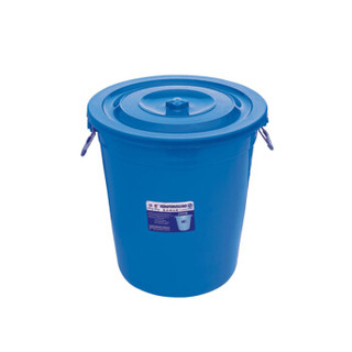 恒丰牌 85L 200型 蓝色水桶 垃圾周转桶 精品塑料水桶 厨房用大水桶