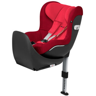 gb铂金儿童宝宝婴儿安全座椅 360°旋转机构 L.S.P 侧撞保护系统 VAYA-18CNCRED 烈焰红 0-4岁