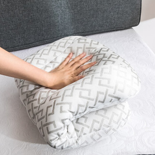 艾薇 枕芯家纺 高弹乳胶定型枕天然乳胶舒适柔软枕头芯 成人颈椎枕头一个 70*45cm