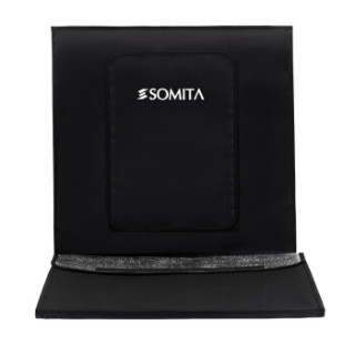 SOMITA 60方形摄影棚 LED小型摄影棚 产品拍摄棚简易静物柔光箱摄影器材箱专业便携拍照灯光盒子道具