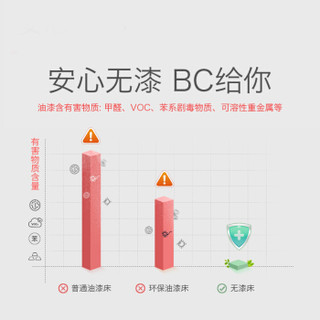 babycare婴儿床 实木拼接大床 多功能摇篮床宝宝床新生儿bb床 8922乔伊斯床PLUS