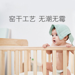 babycare婴儿床 实木拼接大床 多功能摇篮床宝宝床新生儿bb床 8922乔伊斯床PLUS