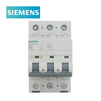 SIEMENS 西门子 5SY6 （国产）微型断路器空气开关家用空开自营 6KA 3P D63A 5SY63638CC