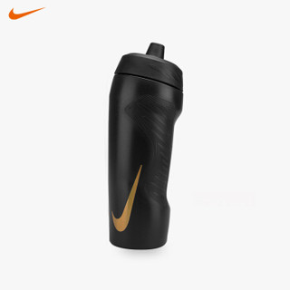 耐克NIKE冷水壶软体直饮大容量水杯子健身跑步瑜伽喝水壶18OZ N000317703518 530ML