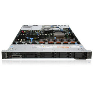 戴尔 DELL R640 1U机架式服务器主机(银牌4108/无内存/无硬盘/H330/DVD/495W单电/导轨)三年质保