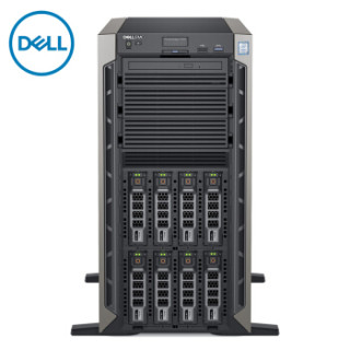 戴尔(DELL)T440 塔式服务器主机 银牌4110/16G/1.2TSAS热*2/H330/450W单电 三年质保