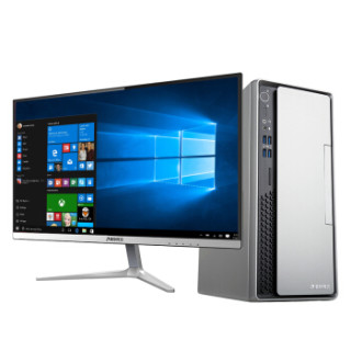 THTF 清华同方 超越 E500-91084 23.8英寸台式机 酷睿i5-6500 4GB 1TB HDD