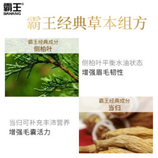 霸王眉毛修护滋养精华液3ml(眉毛生长液 浓密一字眉营养液 男女士通用)