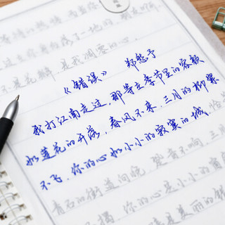 绍泽文化 自由手写体字帖 成人大学生行楷练字本 硬笔钢笔临摹练字帖 锦瑟华年