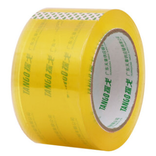 探戈( TANGO)透明封箱胶48mm*150Y *50μ 共600卷/组