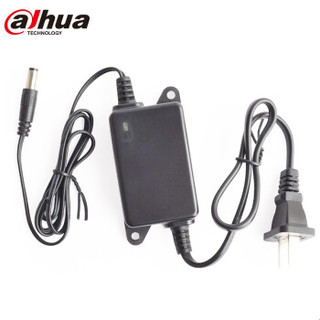 大华（dahua）12V1A电源 直流开关变压器监控摄像头电源DC12V室内1A壁挂式宽电压电源AC100-240V输入