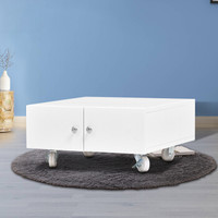 奈高 NG打印机柜复印机底座柜子打印纸储存柜260*600*600白色款