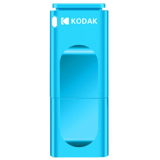 柯达(Kodak) 256GB USB3.0 U盘 心动系列K233 宝石蓝 读速120MB/s 车载U盘 独立防尘盖设计优盘