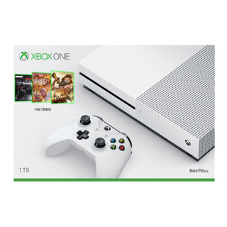 微软（Microsoft）Xbox One S 1TB 家庭娱乐游戏机 动作冒险套装