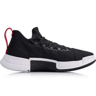 李宁 LI-NING 运动时尚系列 男 运动时尚鞋 AGBN033-2 标准黑/标准白 43.5码
