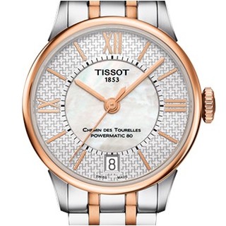 TISSOT 天梭 杜鲁尔系列 T099.207.22.118.01 女士自动机械手表