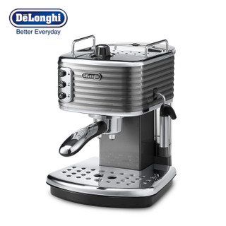 Delonghi/德龙 ECZ351雕刻系列意式美式家用半自动咖啡机 ECZ351.GY