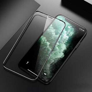 KOOLIFE 苹果xs max钢化膜 iPhone11pro max/xs max钢化膜 全屏覆盖玻璃膜 高清防爆膜 手机保护膜-黑色
