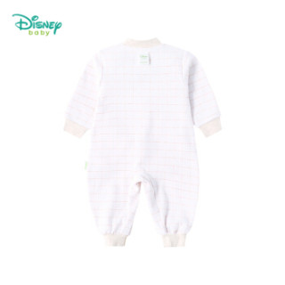 迪士尼(Disney)童装婴幼儿衣服印花棉长袖哈衣爬服男女宝宝前开连体衣 183L747 浅黄 24个月/身高90cm