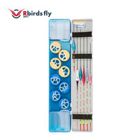 任鸟飞（Rbirdsfly） 鱼漂套装 浮标鲫鱼漂醒目加粗尾多功能鱼漂盒渔浮漂盒夜光漂巴尔杉渔具垂钓用品 RBF021
