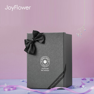 JoyFlower进口永生花玻璃罩礼盒鲜花速递玫瑰花圣诞节生日礼物康乃馨满天星送女生朋友闺蜜创意礼品