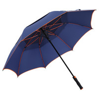 MAYDU 美度 1米35大型高尔夫晴雨伞 创意男士商务防风长柄雨伞 M1128蓝色