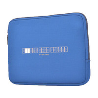 TLINEA 13英寸BFB系列笔记本内胆包 苹果联想戴尔通用防水减震电脑保护套 蓝 简约时尚