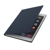 伟吉iPad Air2平板保护套 纯色系列苹果平板保护套 深蓝色 适用于iPad Air2