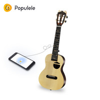 populele 初学者学生成年人小吉他吉它迷你乌克丽丽面单萌系礼物 23英寸