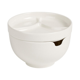 唯宝Villeroy&Boch暖心系列进口餐碗套装陶瓷盖碗欧式家用中餐碗饭碗创意盖碗餐具