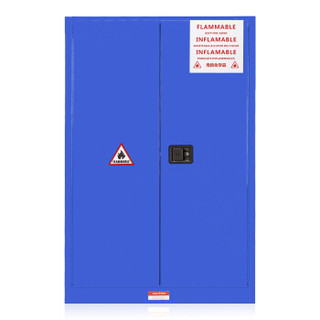 佐盛防爆柜安全柜金属化学品储存柜钢制防火柜工业实验室危险品柜90加仑蓝色