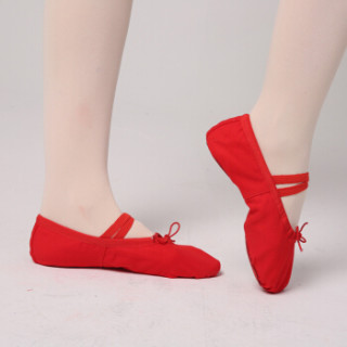 qingnijiao情妮娇04芭蕾舞鞋大红色23码