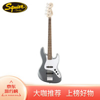 芬达（Fender）Squier Affinity J BASS SLS入门款4弦爵士JAZZ 0370760581 电贝司四弦贝斯银色