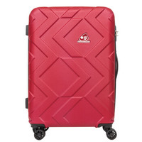 卡米龙万向轮男女大容量轻盈拉杆箱箱子密码箱行李箱女旅行箱男DJ1*51007红色28英寸托运箱