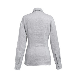 设计师品牌 JDX (x) HAIZHENWANG 衬衫 胶囊系列 搭片设计感 白色条纹 衬衣 白色条纹 8