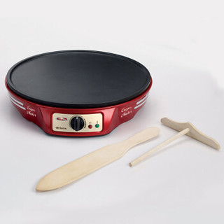 阿里亚特（Ariete）电饼铛家用烙饼锅183红色 多功能早餐机智能悬浮速脆煎烤机