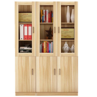 富翔书柜三门书柜