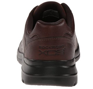 ROCKPORT 乐步 City Play 2 Perf U-Bal 男士休闲皮鞋 Brown US7.5