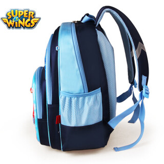 超级飞侠书包 压膜造型小学生书包 男女孩双肩背包 蓝色乐迪款BS0025