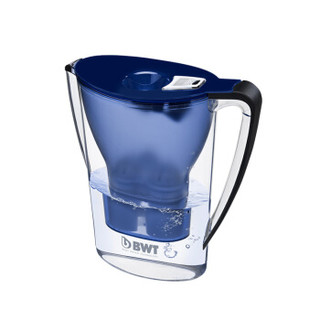 BWT 倍世 滤水壶Penguin 2.7L蓝色 1壶1芯 家用过滤净水器 自来水过滤器 净水壶滤芯套 蓝色