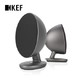 KEF EGG SE升级版 无线桌面立体声音响 蓝牙多媒体音箱 2.0数字音响 灰色