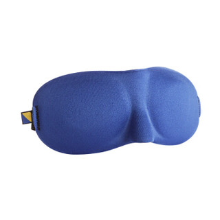 蓝旅（TRAVEL BLUE）3D立体睡眠遮光眼罩 飞机高铁午休睡觉护眼罩 斯里兰卡进口轻薄透气男女通用 452 蓝色