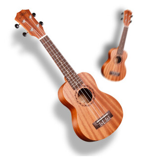 竹霖生ukulele尤克里里乌克丽丽21寸原木民谣小吉他