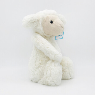 邦尼兔 Jellycat 经典害羞系列 柔软毛绒玩具公仔 米色小羊 中号 31cm