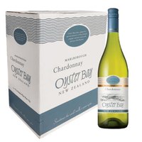 OYSTER BAY 蚝湾 新西兰进口葡萄酒 蚝湾(OYSTER BAY)马尔堡 霞多丽白葡萄酒l整箱装(750ml*6瓶)