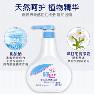 施巴（sebamed）婴幼儿护肤套装（沐浴500ml+洗发250ml+润肤乳200ml ）润肤乳  滋润乳 身体乳 洗发沐浴露