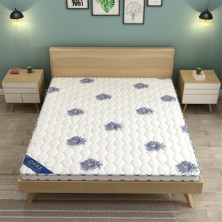 欧宝美校园床垫天然椰棕床垫现代宿舍床配套简约椰棕垫1米宽
