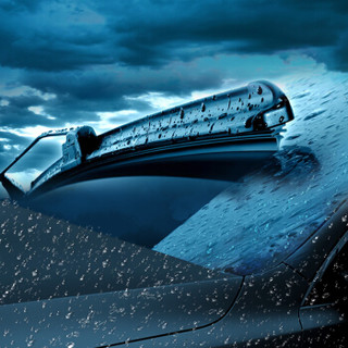 BOSCH 博世 雨刷器/雨刮器/雨刮片风翼专用无骨26/17对装适用于(05-11年福特福克斯/经典福克斯)