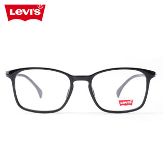 李维斯Levi's眼镜框 全框近视光学眼镜架男女款眼镜架 镜框+依视路钻晶A4 1.56镜片 LS03112C0153-914100A412