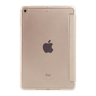 摩米士MOMAX iPad mini5保护套 7.9英寸2019年新款苹果平板电脑保护壳折叠支架智能休眠防摔 金色